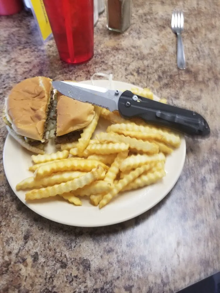 Double Cheeseburger and Fries
